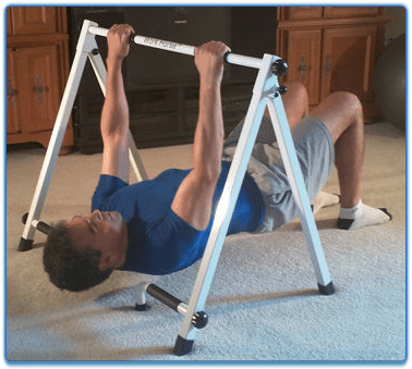 my portable pullup bar, my workhorse fitness trainer,