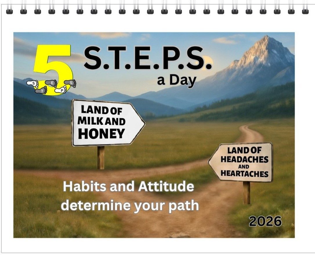 2026 5 STEPS a Day Calendar